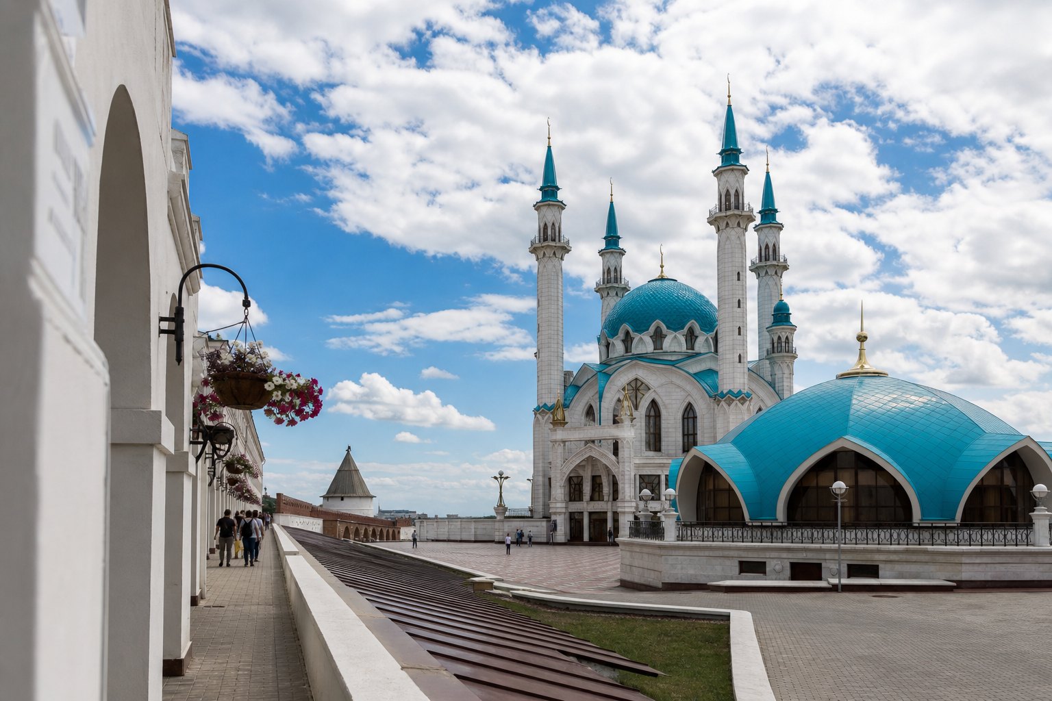 Казанский Кремль с мечетью Кул-Шариф в маршруте на выходные: Казань.
