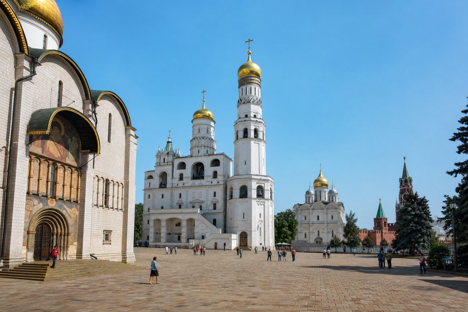 2. Экскурсия в Московский Кремль и Оружейную палату