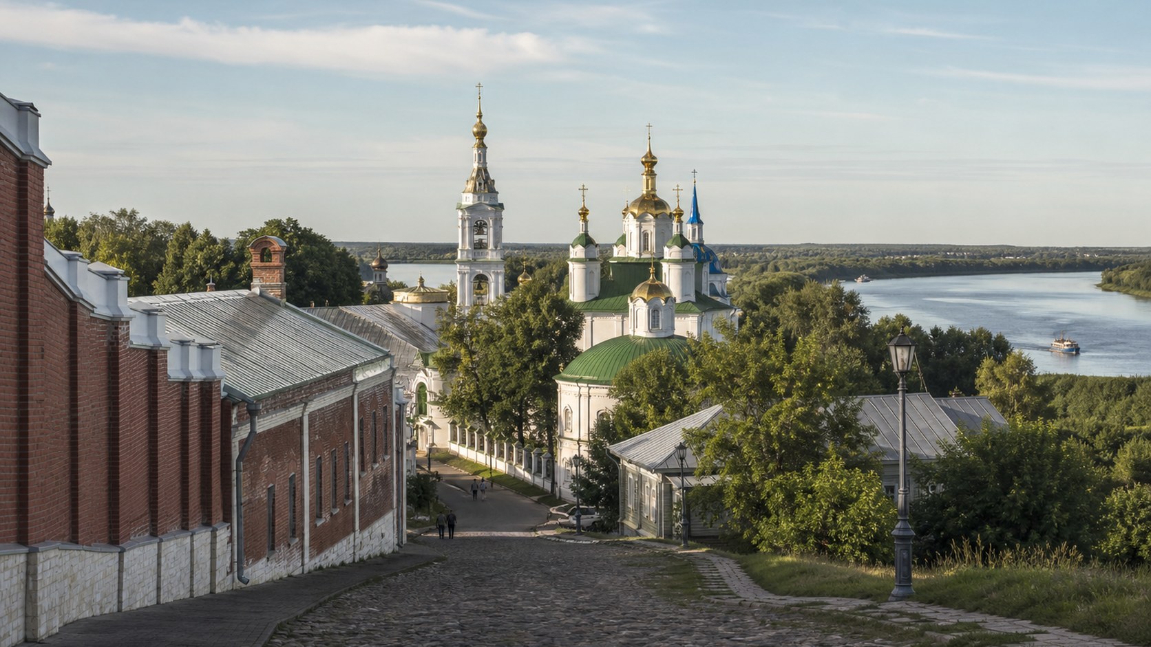 Посад, монастыри и река во второй день маршрута по Коломне