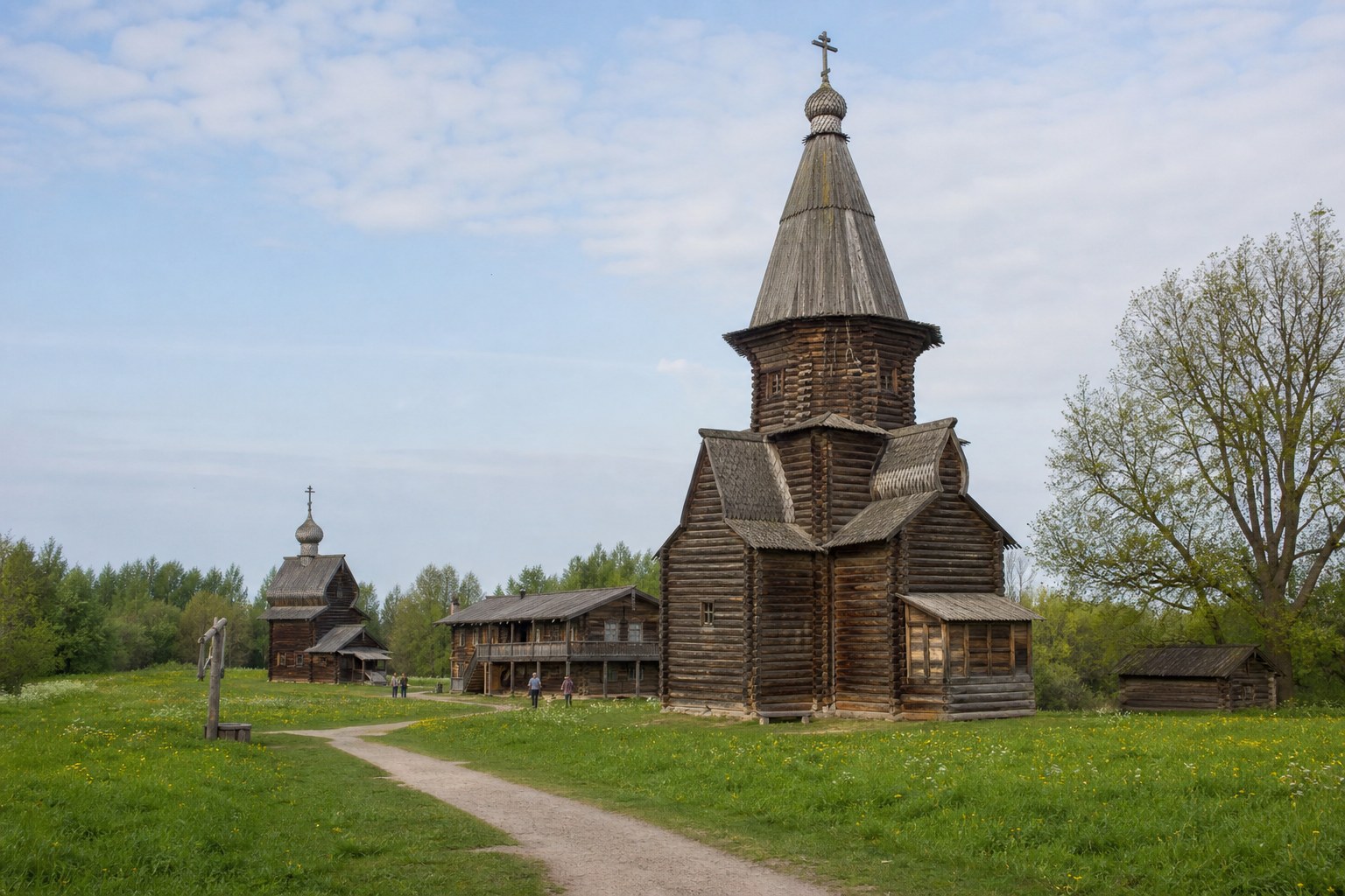 Витославлицы в третий день маршрута по Великому Новгороду