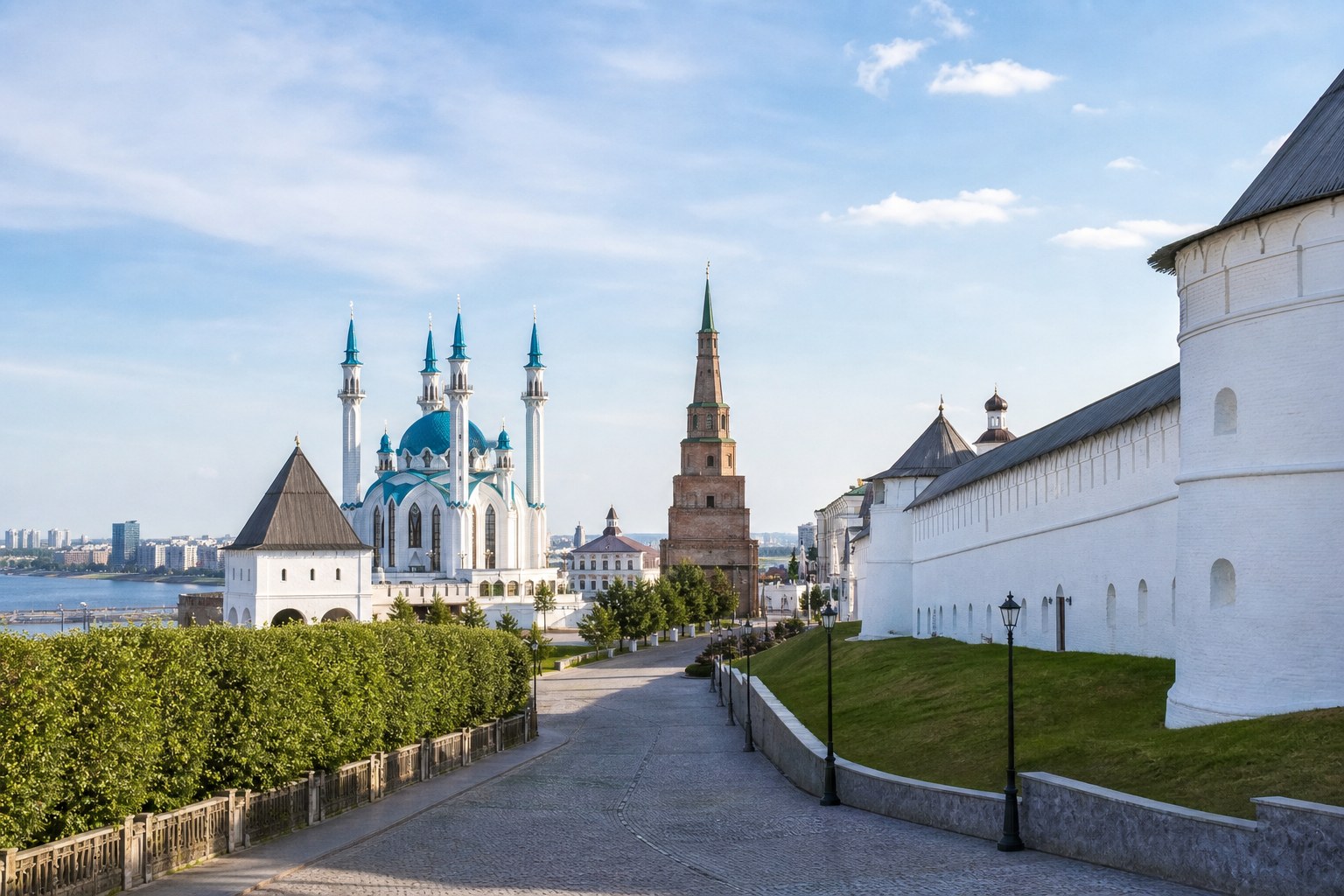 Казанский кремль и центр в пятый день маршрута
