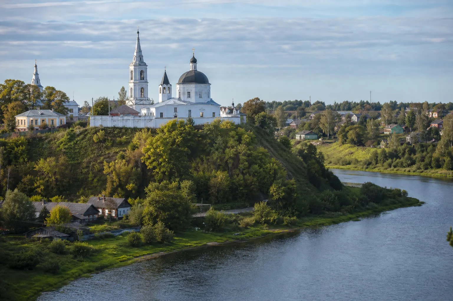 Волжский пейзаж Старицы