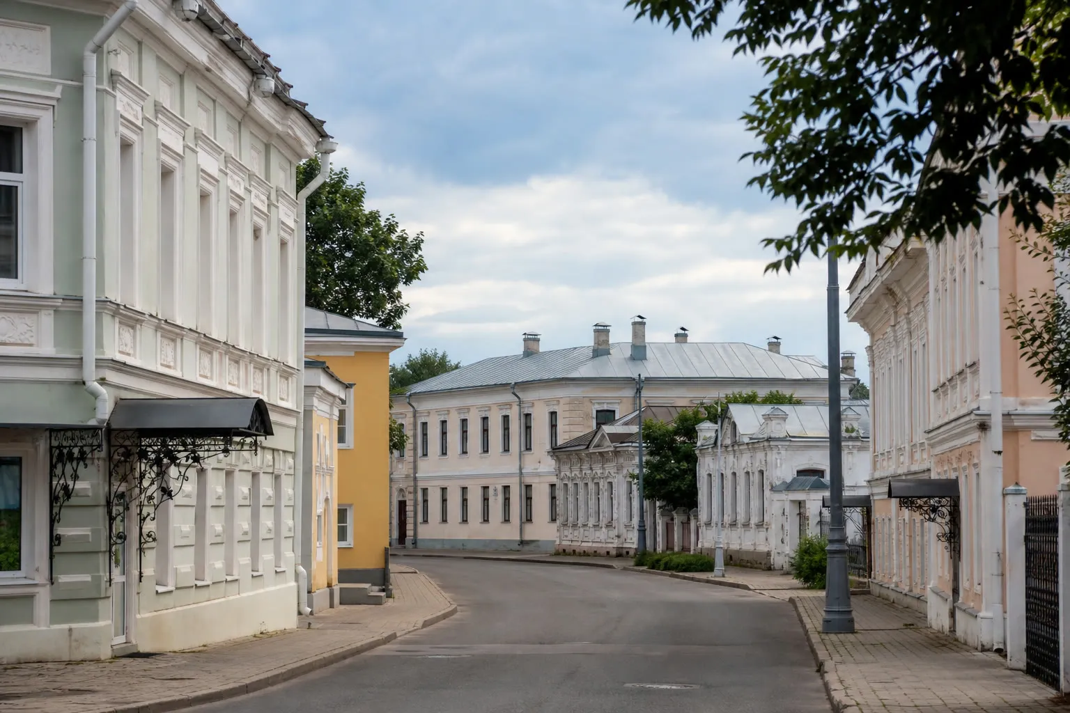 Историческая улица Торжка