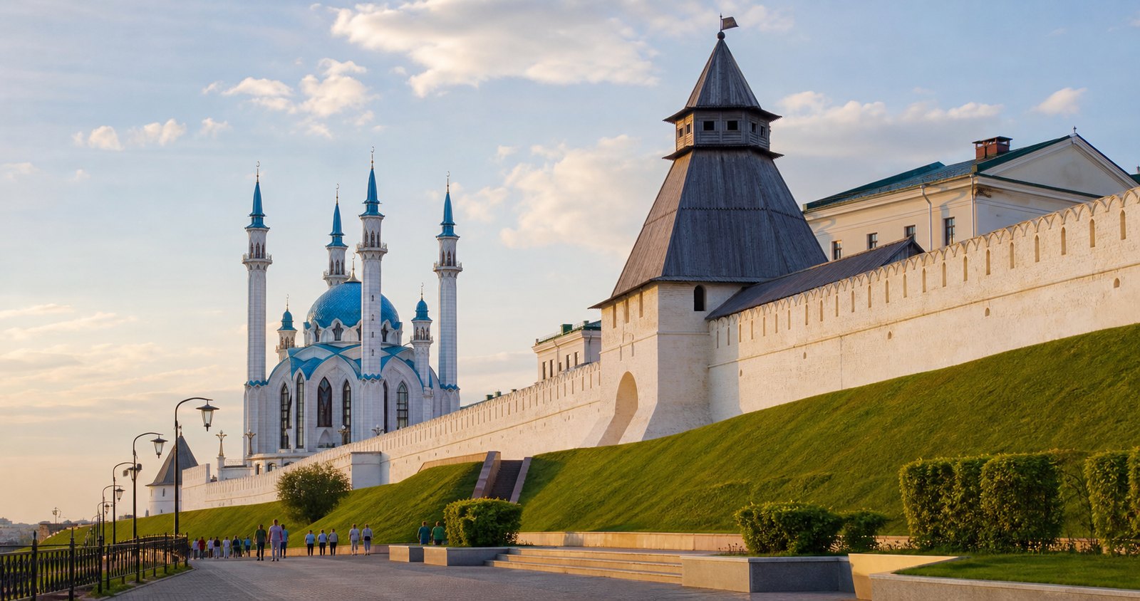 Казанский кремль и мечеть Кул-Шариф в маршруте по Поволжью