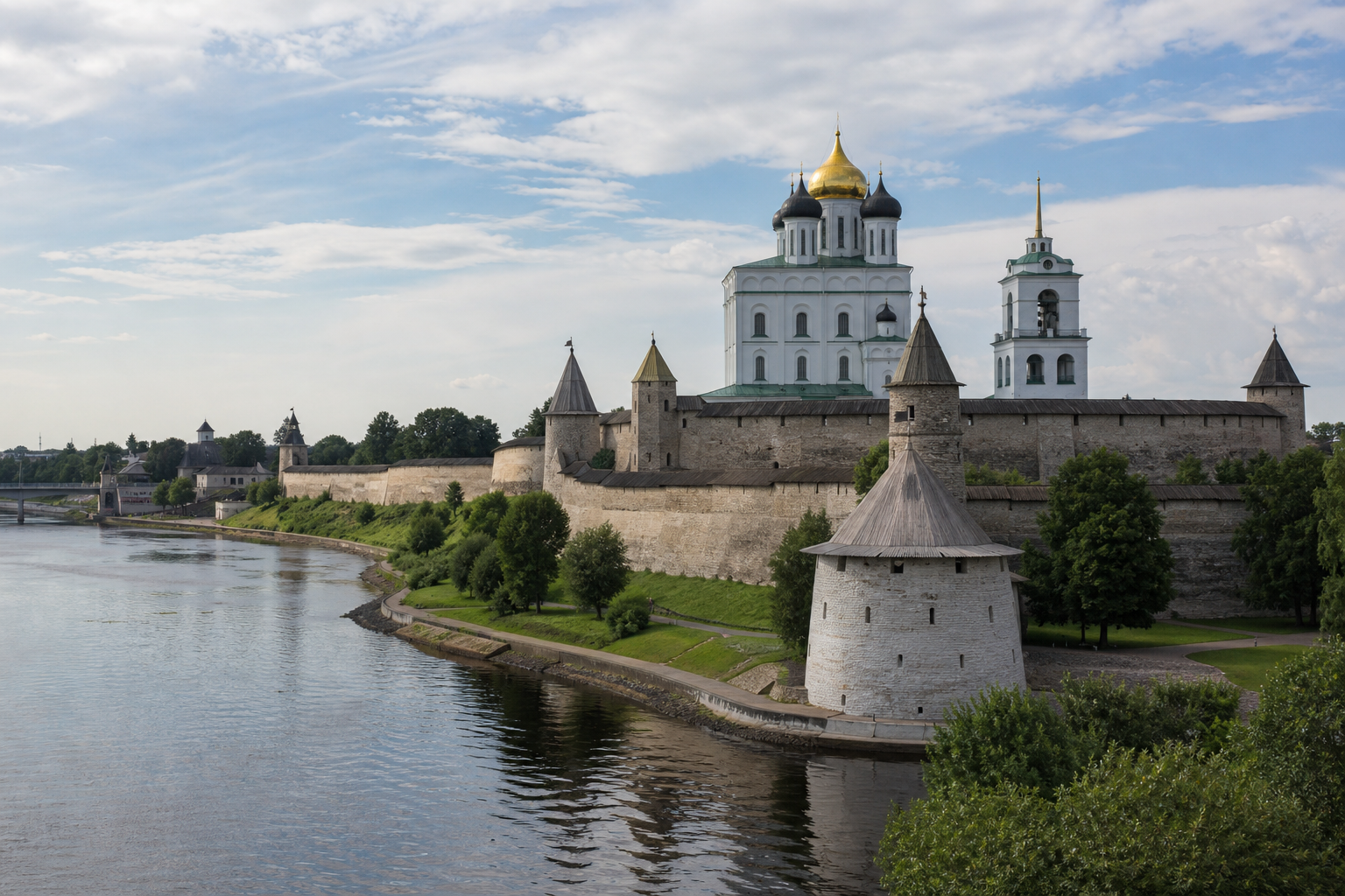 Псковский Кром и Троицкий собор в маршруте на выходные: Псков.