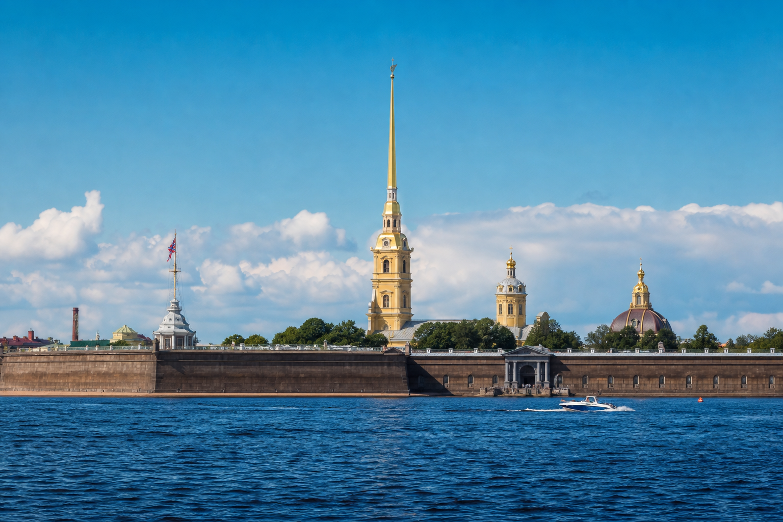Петропавловская крепость в маршруте на выходные: Санкт-Петербург.